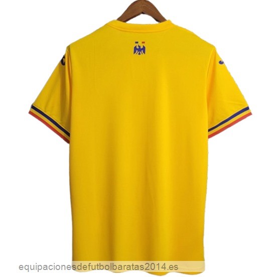 Nuevo Tailandia 1ª Camiseta Rumania 2023 Amarillo Baratas
